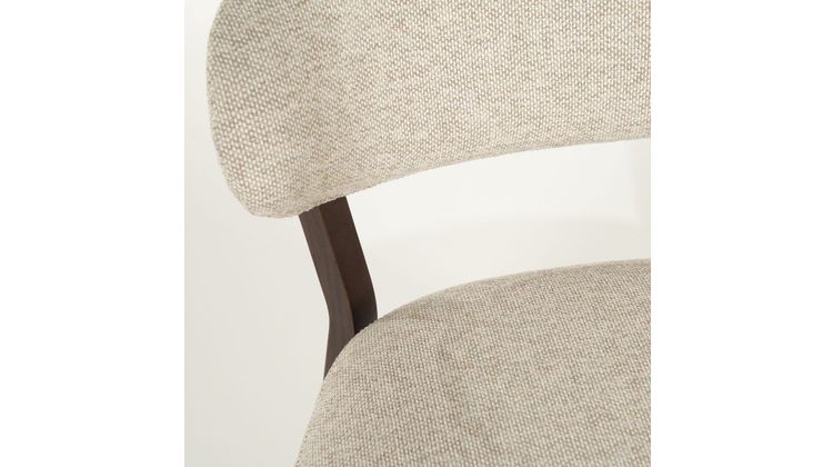 Eleonora Mikky Taupe Fauteuil