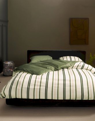 Essenza Meryl Pure Olive Dekbedovertrek