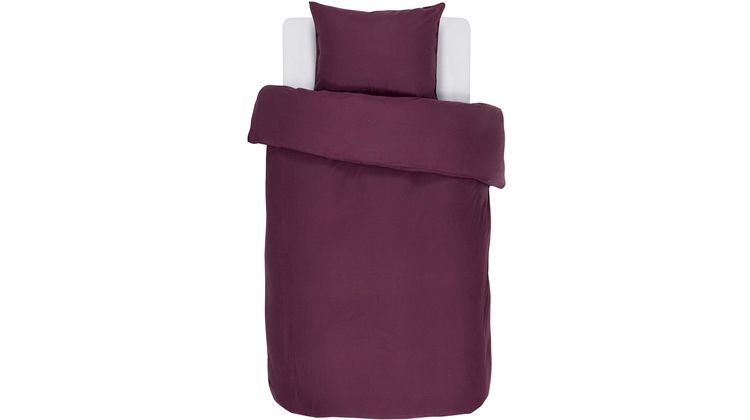 Essenza Minte Burgundy Dekbedovertrek
