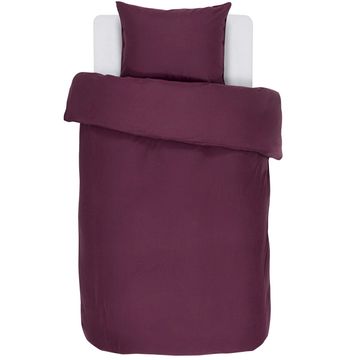 Essenza Minte Burgundy Dekbedovertrek
