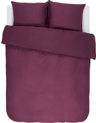 Essenza Minte Burgundy Dekbedovertrek