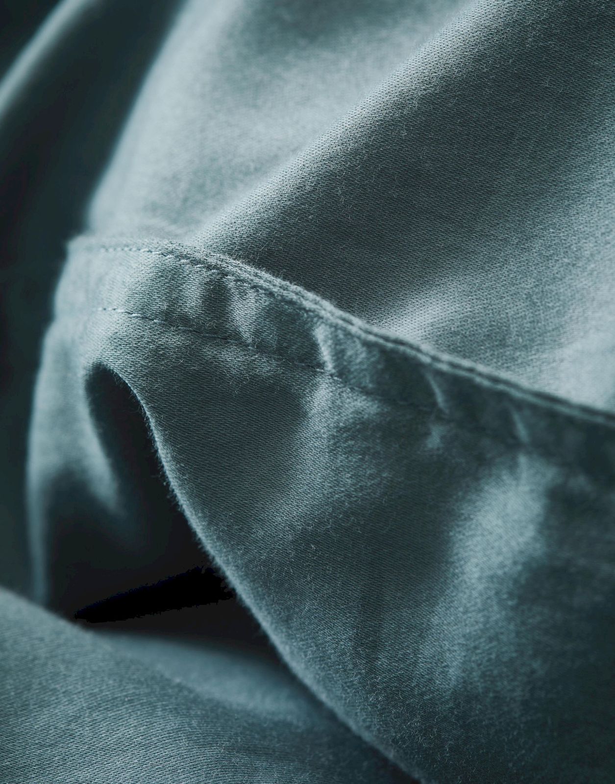 Essenza Minte Denim Dekbedovertrek