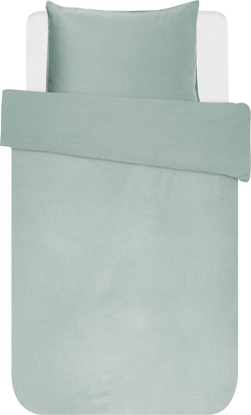 Essenza Minte Dusty Green Dekbedovertrek