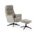 Feelings Barna Fauteuil + Hocker Beige