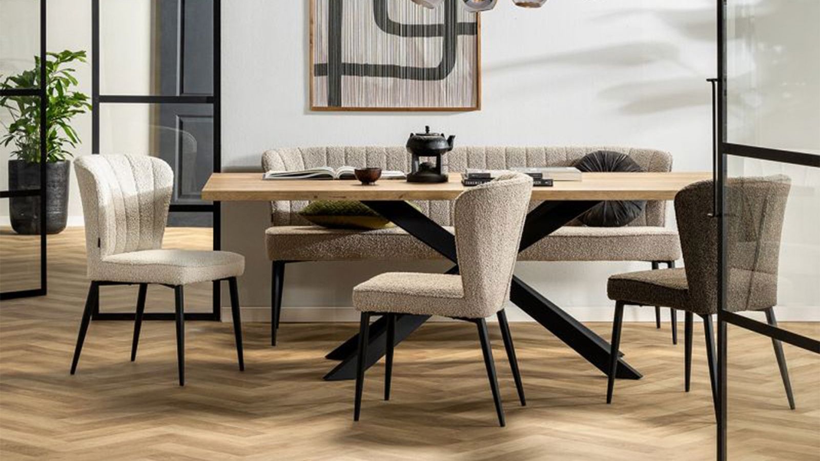 Feelings Wonen Fourty 170 Eetkamerbank