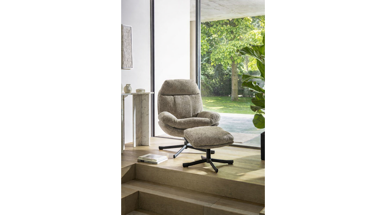 Feelings Wonen Lenn Relaxfauteuil + Hocker