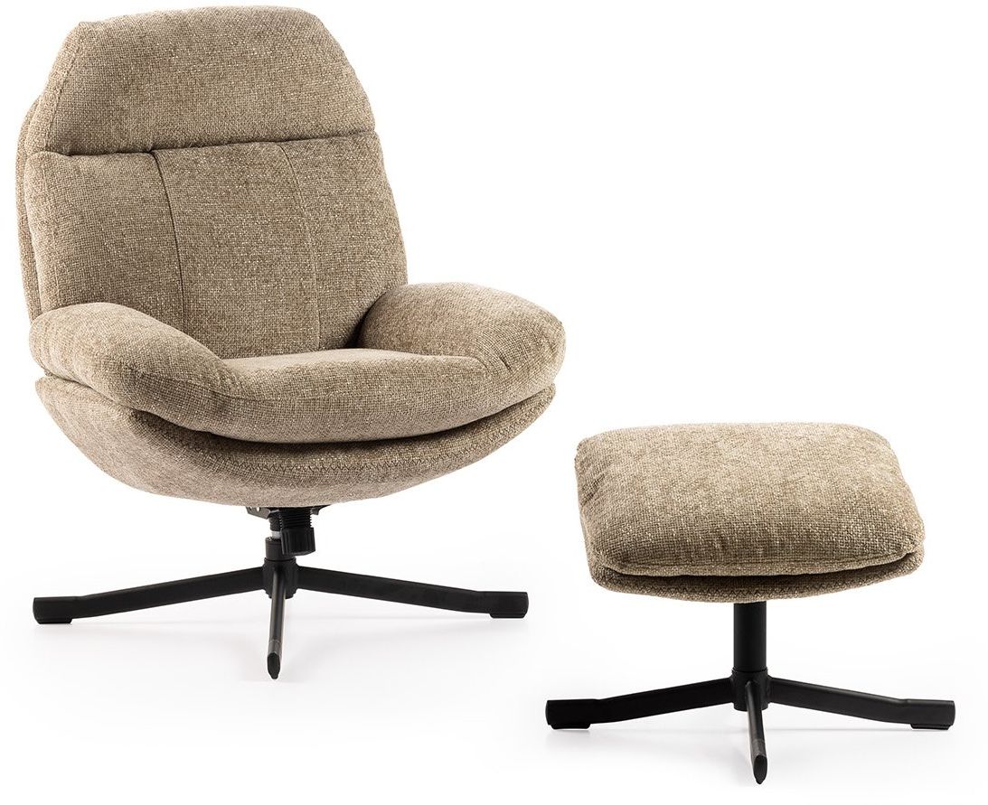 Feelings Wonen Lenn Relaxfauteuil + Hocker