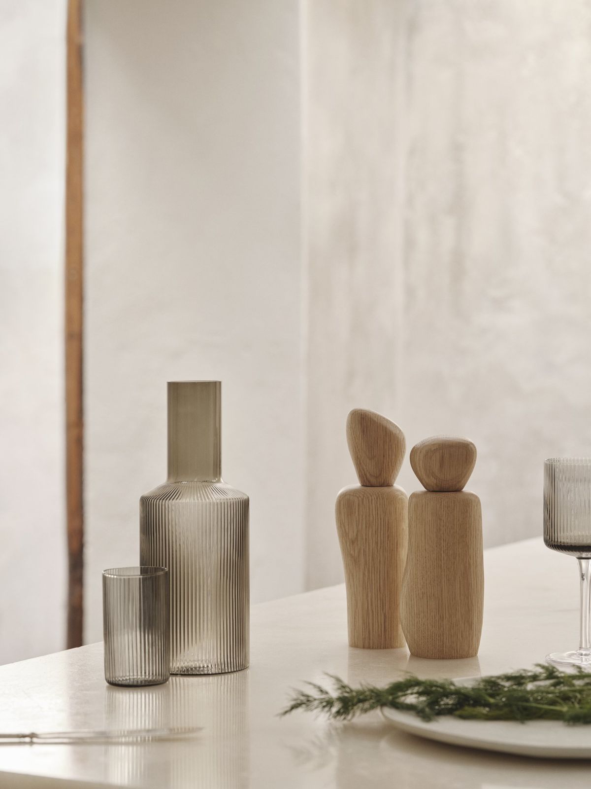 Ferm Living Cairn Peper- of Zoutmolen