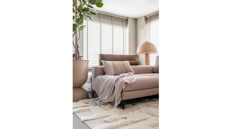 Ferm Living Hourglass Creme Vaas