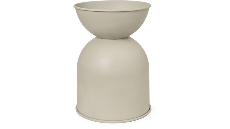 Ferm Living Hourglass Creme Vaas