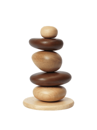 Ferm Living Pebble Stapelblokken
