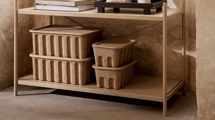 Ferm Living Pulp set van 2 Opbergbox
