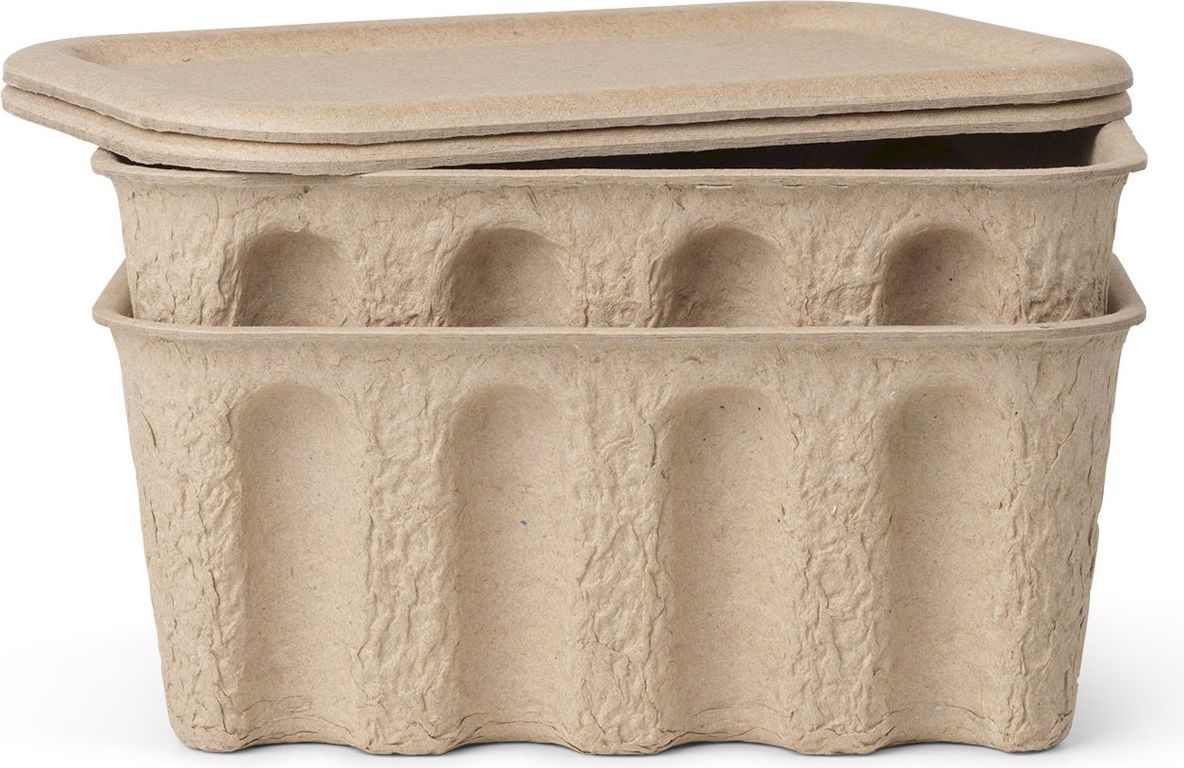 Ferm Living Pulp set van 2 Opbergbox