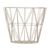 Ferm Living Wire Small Basket Grey