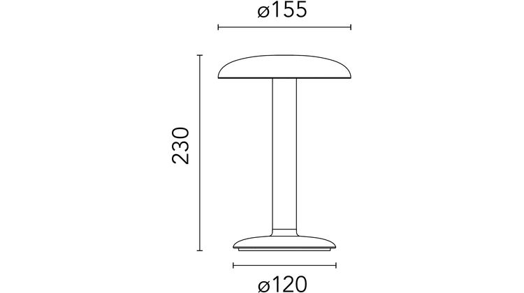 Flos Gustave Tafellamp