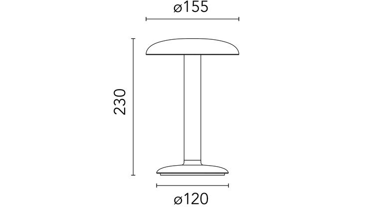 Flos Gustave Tafellamp