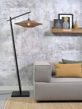 Good&Mojo Bali Black Vloerlamp