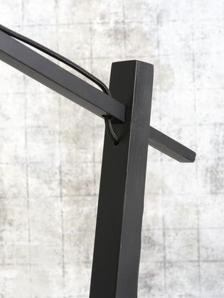 Good&Mojo Bali Black Vloerlamp
