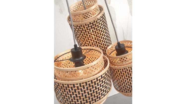 Good&Mojo Bhutan 3 Shades Hanglamp