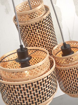 Good&Mojo Bhutan 3 Shades Hanglamp