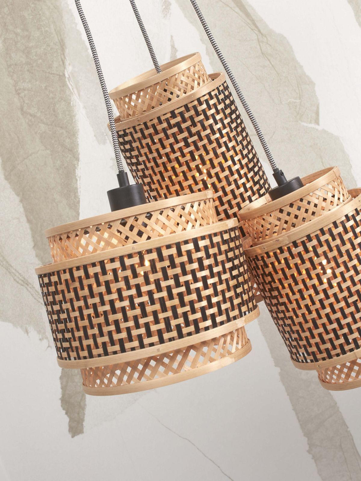 Good&Mojo Bhutan 3 Shades Hanglamp