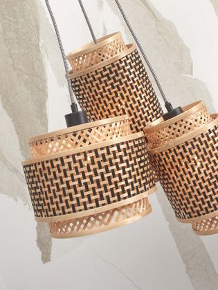Good&Mojo Bhutan 3 Shades Hanglamp