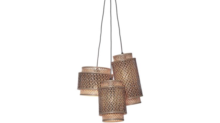 Good&Mojo Bhutan 3 Shades Hanglamp