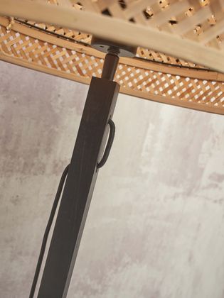 Good&Mojo Bhutan Black Vloerlamp