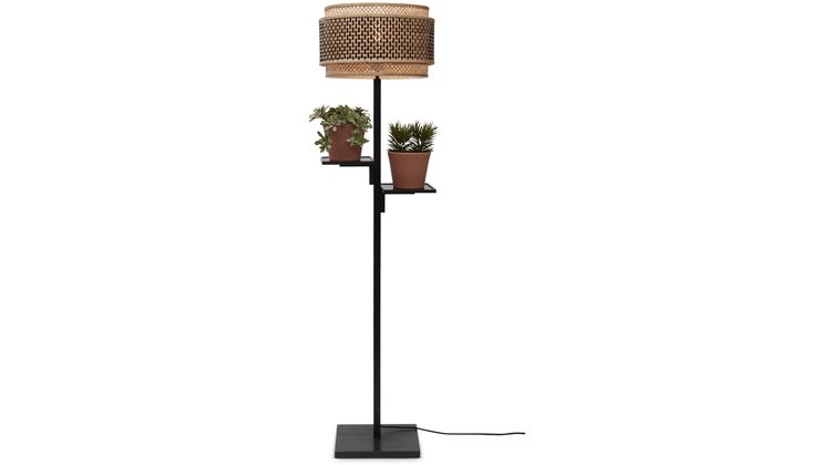 Good&Mojo Bhutan Shelves Vloerlamp