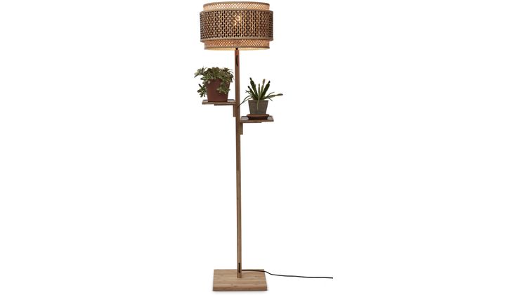 Good&Mojo Bhutan Shelves Vloerlamp