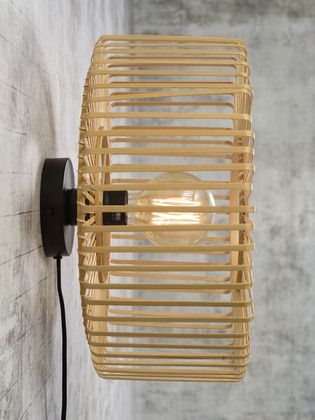 Good&Mojo Bromo Bamboo Wandlamp