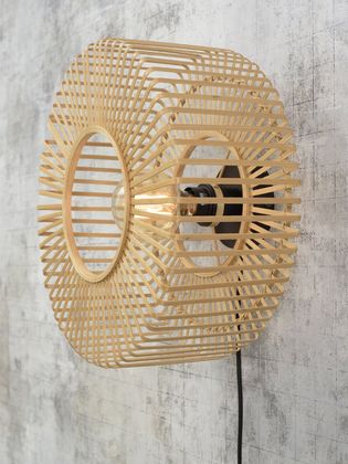 Good&Mojo Bromo Bamboo Wandlamp