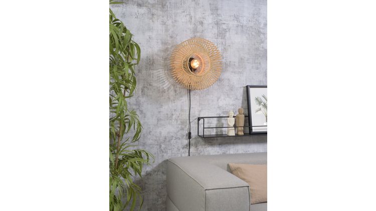 Good&Mojo Bromo Bamboo Wandlamp