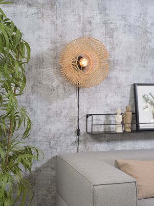 Good&Mojo Bromo Bamboo Wandlamp
