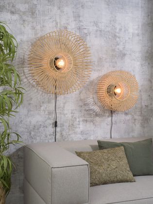 Good&Mojo Bromo Bamboo Wandlamp