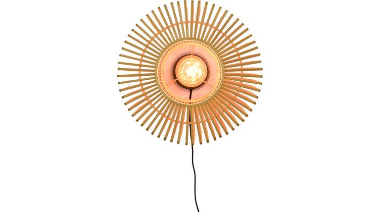 Good&Mojo Bromo Bamboo Wandlamp