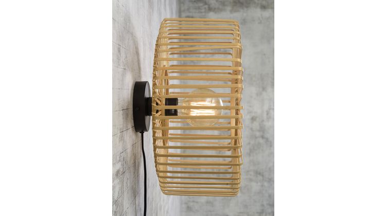 Good&Mojo Bromo Bamboo Wandlamp