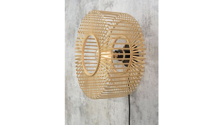 Good&Mojo Bromo Bamboo Wandlamp