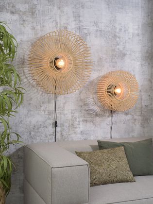 Good&Mojo Bromo Bamboo Wandlamp