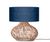 Good&Mojo Kalahari M Tafellamp Natural, Blue Denim