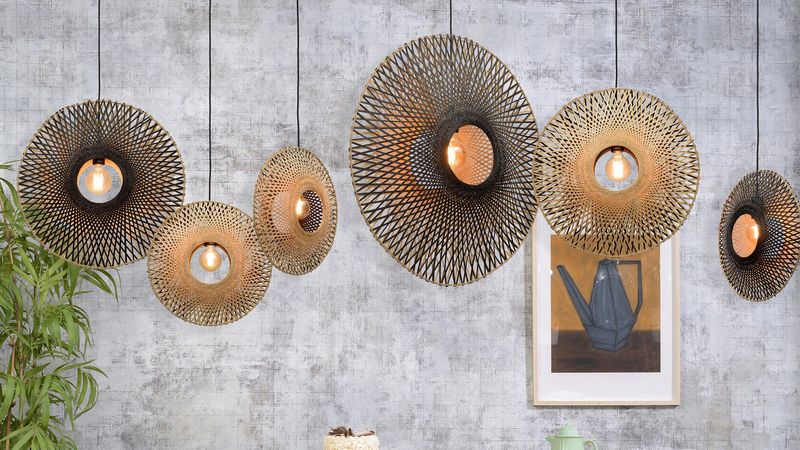 Good&Mojo Kalimantan Bamboo Hanglamp