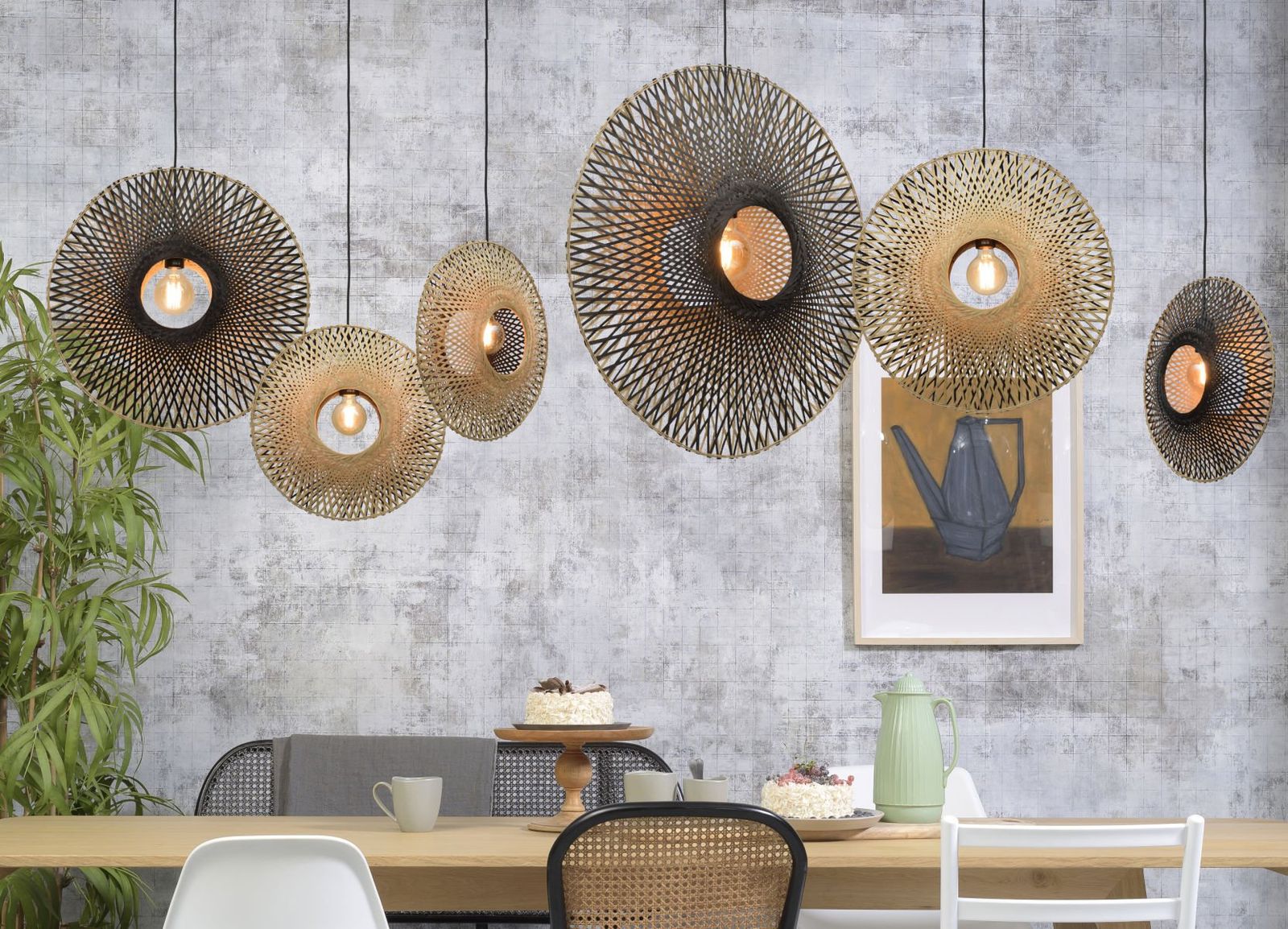 Good&Mojo Kalimantan Bamboo Hanglamp