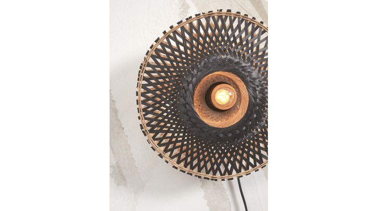 Good&Mojo Kalimantan Black Wandlamp