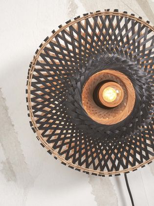 Good&Mojo Kalimantan Black Wandlamp