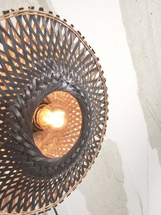 Good&Mojo Kalimantan Black Wandlamp