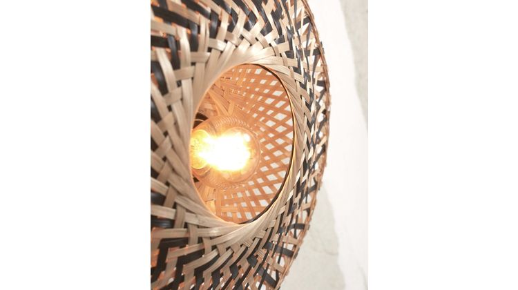 Good&Mojo Kalimantan Natural Black Wandlamp
