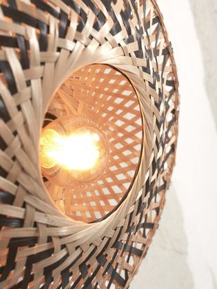 Good&Mojo Kalimantan Natural Black Wandlamp