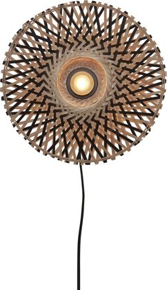 Good&Mojo Kalimantan Natural Black Wandlamp