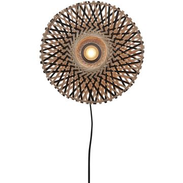 Good&Mojo Kalimantan Natural Black Wandlamp