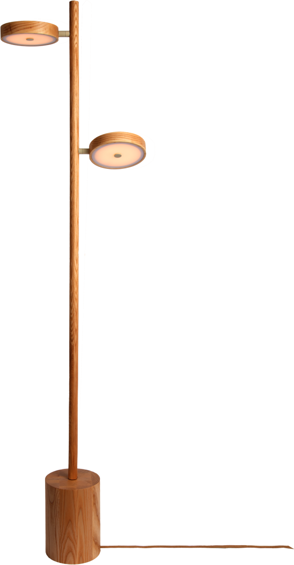 Good&Mojo Okinawa 2-lichts Vloerlamp